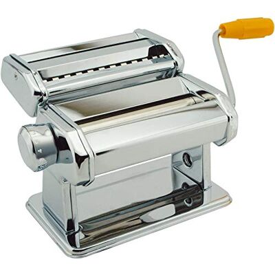 Greenfields Stainless Steel Heavy Duty Sturdy Professional Fresh Pasta Lasagne Spaghetti Tagliatelle Maker Cutter Machine Easy to Clean Professional Standard Food Grade Greenfields Stainless Steel Heavy Duty Sturdy Professional Fresh Pasta Lasagne Spaghetti Tagliatelle Maker Cutter Machine Easy to Clean Professional Standard Food Grade