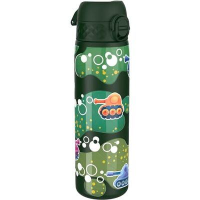 Ion8 Kids Stainless Steel Water Bottle - 600ml - Leak-Proof, Safe Ion8 Kids Stainless Steel Water Bottle - 600ml - Leak-Proof, Safe