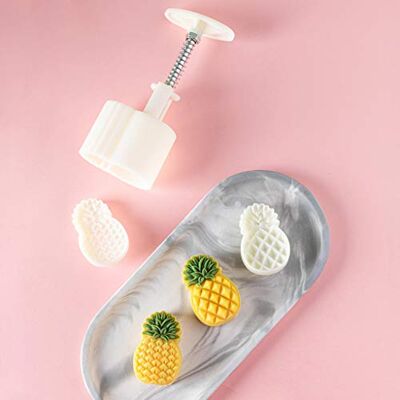 unknow 50g Mooncake Mould with Pineapple Lotus Stamps Bakeware Cookie Cutter Hand Press Mould Cake Decoration Tool Kitchen Gadget for Kitchen Cookie Muffin Fondant Cupcake Dessert unknow 50g Mooncake Mould with Pineapple Lotus Stamps Bakeware Cookie Cutter Hand Press Mould Cake Decoration Tool Kitchen Gadget for Kitchen Cookie Muffin Fondant Cupcake Dessert