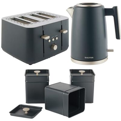 Salter - Marino 8684 - Blue - 1.7L - Kettle and Toaster Set Salter - Marino 8684 - Blue - 1.7L - Kettle and Toaster Set