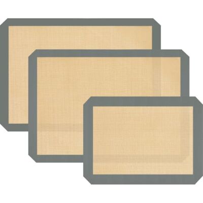 Koolstuffs Silicone Baking Mat, Non Stick Silicone Mats for Baking, Reusable Baking Sheets for Pastry, Cookies, Bread, Baking Tools & Accessories Koolstuffs Silicone Baking Mat, Non Stick Silicone Mats for Baking, Reusable Baking Sheets for Pastry, Cookies, Bread, Baking Tools & Accessories