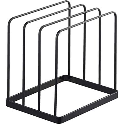YAMAZAKI 5053 TOWER Tray Stand, black, Steel, Minimalist, 19.5 x 16 x 19.5 cm YAMAZAKI 5053 TOWER Tray Stand, black, Steel, Minimalist, 19.5 x 16 x 19.5 cm
