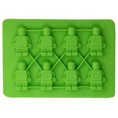 CMJ ™ Green Robot Figures Men Silicone Chocolate Mould Ice Cube Wax Melt Sugarcraft UK Seller CMJ ™ Green Robot Figures Men Silicone Chocolate Mould Ice Cube Wax Melt Sugarcraft UK Seller