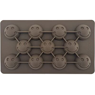 Komonee Chocolate Moulds Silicone Candy Molds Non Stick Reusable Baking Cooking DIY Ice Cube Tray Jelly Cake Decoration Smiley Happy Face Komonee Chocolate Moulds Silicone Candy Molds Non Stick Reusable Baking Cooking DIY Ice Cube Tray Jelly Cake Decoration Smiley Happy Face