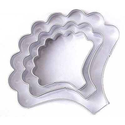 VALINK 3 piece/lot Carnations Flower Shape Stainless Stee Cookie Cutter, Cake Biscuit Cutter, Baking Mold, Fondant Cake Decorating Tools, Flower Petal Sugar Paste Biscuit Mould, Bakeware Supplies VALINK 3 piece/lot Carnations Flower Shape Stainless Stee Cookie Cutter, Cake Biscuit Cutter, Baking Mold, Fondant Cake Decorating Tools, Flower Petal Sugar Paste Biscuit Mould, Bakeware Supplies