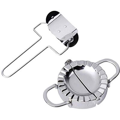 Gshy Stainless Steel 2-Piece Pate Press Mould for Ravioli Pie Dish Kitchen Accessories Gshy Stainless Steel 2-Piece Pate Press Mould for Ravioli Pie Dish Kitchen Accessories