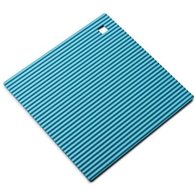 Zeal - Silicone Square 18cm - Aqua - Unisex - Trivet Zeal - Silicone Square 18cm - Aqua - Unisex - Trivet