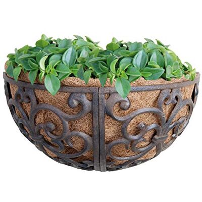 Esschert Design BPH27 36 x 18 x 18cm Cast Iron Hayrack Brown Esschert Design BPH27 36 x 18 x 18cm Cast Iron Hayrack Brown
