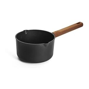 Woll Eco Logic QXR Inductive Saucepan Diameter 18 cm, 10 cm High, 2.0 litres, with Solid Wooden Handle, Suitable for All Types of Cookers, PFAS-Free, Non-Stick Coating, Cast Aluminium, Oven-Safe Woll Eco Logic QXR Inductive Saucepan Diameter 18 cm, 10 cm High, 2.0 litres, with Solid Wooden Handle, Suitable for All Types of Cookers, PFAS-Free, Non-Stick Coating, Cast Aluminium, Oven-Safe