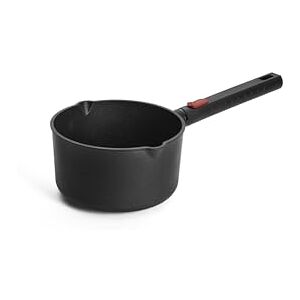 Woll Eco Logic QXR Inductive Saucepan Diameter 18 cm, 10 cm High, 2.0 litres, with Removable Handle, Suitable for All Hobs, PFAS-Free, Non-Stick Coating, Cast Aluminium, Oven-Safe, Black Woll Eco Logic QXR Inductive Saucepan Diameter 18 cm, 10 cm High, 2.0 litres, with Removable Handle, Suitable for All Hobs, PFAS-Free, Non-Stick Coating, Cast Aluminium, Oven-Safe, Black