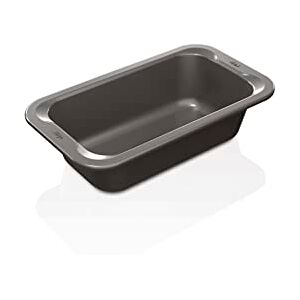 Ninja Foodi ZEROSTICK 2lb Non-Stick Loaf Tin, 900g, 22 x 13cm, Aluminised Steel, Grey, B30509EUUK Ninja Foodi ZEROSTICK 2lb Non-Stick Loaf Tin, 900g, 22 x 13cm, Aluminised Steel, Grey, B30509EUUK