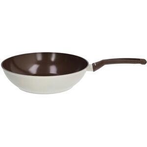 Tognana Sintonia Wok 1 Handle 28 cm, Aluminium, Beige-Brown Tognana Sintonia Wok 1 Handle 28 cm, Aluminium, Beige-Brown
