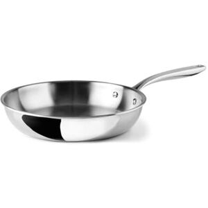 LACOR 60853 Trichef Frying Pan, 30 cm, 18/10 Stainless Steel and Aluminium Trichef Pan, Ergonomic Cast Steel Handle, Suitable for Induction, Oven and Dishwasher LACOR 60853 Trichef Frying Pan, 30 cm, 18/10 Stainless Steel and Aluminium Trichef Pan, Ergonomic Cast Steel Handle, Suitable for Induction, Oven and Dishwasher