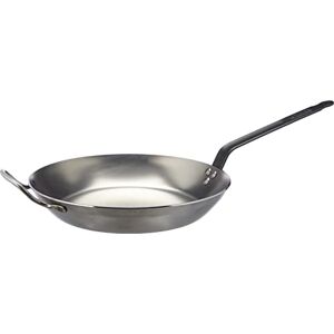 DE BUYER 5110.32 Carbone Plus Heavy Quality Steel Round Lyonnaise Frying Pan, 32 cm Diameter DE BUYER 5110.32 Carbone Plus Heavy Quality Steel Round Lyonnaise Frying Pan, 32 cm Diameter