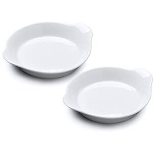 WM Bartleet & Sons 1750 TSET146 Set of 2 Traditional Porcelain Round Gratin, Cooking and Baking Dishes, 15cm – White WM Bartleet & Sons 1750 TSET146 Set of 2 Traditional Porcelain Round Gratin, Cooking and Baking Dishes, 15cm – White