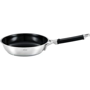 RÖSLE Silence Pro ProCeraPlus Frying Pan Diameter 28 cm, Non-Stick & Robust Heat Resistant up to 260 °C, Ceramic Sealing, 18/10 Stainless Steel, Silver/Black, 51 x 29.5 x 9.5 cm RÖSLE Silence Pro ProCeraPlus Frying Pan Diameter 28 cm, Non-Stick & Robust Heat Resistant up to 260 °C, Ceramic Sealing, 18/10 Stainless Steel, Silver/Black, 51 x 29.5 x 9.5 cm