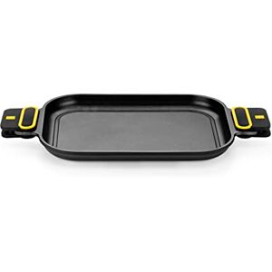 BRA Daily PRO Griddle 32 x 24 cm Cast Aluminium Non-Stick PFOA Free Suitable for All Hobs and Induction BRA Daily PRO Griddle 32 x 24 cm Cast Aluminium Non-Stick PFOA Free Suitable for All Hobs and Induction