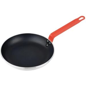 nisbets limited Hygiplas Frypan Aluminium Non stick Teflon Platinum Plus Red Handle 240x40mm nisbets limited Hygiplas Frypan Aluminium Non stick Teflon Platinum Plus Red Handle 240x40mm