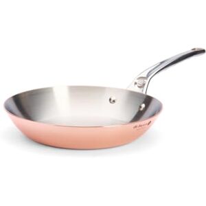 DE BUYER 6424.24 Inocuivre Stainless Steel Round Frying Pan, 2 mm Thick, 24 cm Diameter DE BUYER 6424.24 Inocuivre Stainless Steel Round Frying Pan, 2 mm Thick, 24 cm Diameter