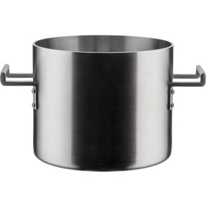 Alessi Convivio DC100/20 Design Pot in Multiply, Suitable for Induction, Stainless Steel and PVD with Magnetic Steel Bottom, 20 cm, Mat Alessi Convivio DC100/20 Design Pot in Multiply, Suitable for Induction, Stainless Steel and PVD with Magnetic Steel Bottom, 20 cm, Mat