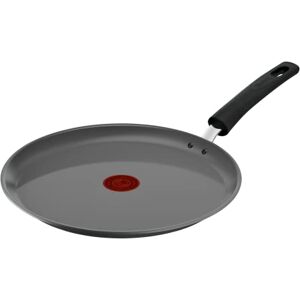 Tefal Crepe Pan 28 cm, Crepe Pan Induction, Ceramic Coated, Eco-Designed, Recycled, Healthy Cooking, Thermo-Signal, Made in France, Renew C4253913, Grey Tefal Crepe Pan 28 cm, Crepe Pan Induction, Ceramic Coated, Eco-Designed, Recycled, Healthy Cooking, Thermo-Signal, Made in France, Renew C4253913, Grey
