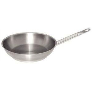 Vogue Nextday Catering M925 Fry Pan, Stainless Steel, 24 cm, 9.5 Vogue Nextday Catering M925 Fry Pan, Stainless Steel, 24 cm, 9.5