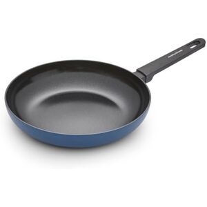 Morphy Richards Frying Pan, Recycled Aluminium, 28cm, Non Stick Ceramic Coating, Soft Touch Handles, Oven Safe Up to 180c, Suitable for All Hobs, Blue, 853502 Morphy Richards Frying Pan, Recycled Aluminium, 28cm, Non Stick Ceramic Coating, Soft Touch Handles, Oven Safe Up to 180c, Suitable for All Hobs, Blue, 853502