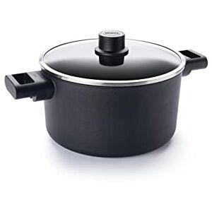 Woll Diamond Logic XR Saucepan with Glass Lid - All Hob Types - 24cm Woll Diamond Logic XR Saucepan with Glass Lid - All Hob Types - 24cm