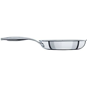 Circulon SteelShield Stainless Steel Frying Pan 22cm Induction Frying Pan with Hybrid Non Stick, Metal Utensil Safe, Oven & Dishwasher Safe Cookware Circulon SteelShield Stainless Steel Frying Pan 22cm Induction Frying Pan with Hybrid Non Stick, Metal Utensil Safe, Oven & Dishwasher Safe Cookware