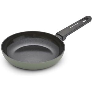 Morphy Richards Frying Pan, Recycled Aluminium, 20cm, Non Stick Ceramic Coating, Soft Touch Handles, Oven Safe Up to 180c, Suitable for All Hobs, Green, 853000 Morphy Richards Frying Pan, Recycled Aluminium, 20cm, Non Stick Ceramic Coating, Soft Touch Handles, Oven Safe Up to 180c, Suitable for All Hobs, Green, 853000