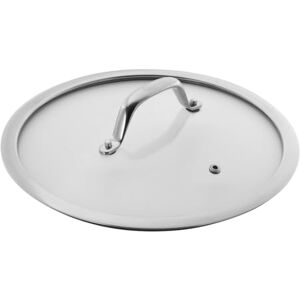 Kuhn Rikon Glass Lid with Wide Rim 32cm, Replacement Pan Lid for Pots, Saucepans and Frying Pans, Stainless Steel Handle, Steam Vent, Oven Safe 220°C Kuhn Rikon Glass Lid with Wide Rim 32cm, Replacement Pan Lid for Pots, Saucepans and Frying Pans, Stainless Steel Handle, Steam Vent, Oven Safe 220°C