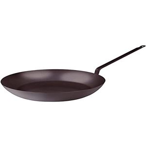 Baldassare Agnelli Pentole Agnelli Iron Black Steel Lightweight Frying Pan With Iron Handle, Diameter 40 Cm. Baldassare Agnelli Pentole Agnelli Iron Black Steel Lightweight Frying Pan With Iron Handle, Diameter 40 Cm.
