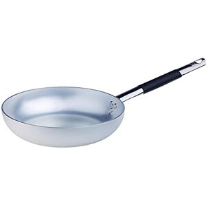 Baldassare Agnelli Pentole Agnelli Aluminium Blower Frying Pan 3 Mm. Thick with Cool Handle, Diameter 28 Cm. Baldassare Agnelli Pentole Agnelli Aluminium Blower Frying Pan 3 Mm. Thick with Cool Handle, Diameter 28 Cm.