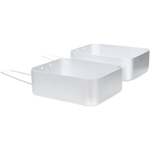 Trespass 2 Set Aluminium Mess Tin Camping Cooking Pan Trespass 2 Set Aluminium Mess Tin Camping Cooking Pan