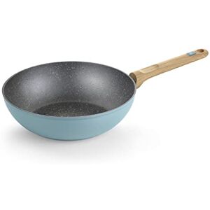 BRA Nordik Wok 28cm Forged Aluminum with Non-Stick Suitable for All Cooktops Including Induction BRA Nordik Wok 28cm Forged Aluminum with Non-Stick Suitable for All Cooktops Including Induction