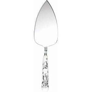 V&A Alice in Wonderland Cake Slice in Gift Box, Stainless Steel/Porcelain, White, 26.5 cm V&A Alice in Wonderland Cake Slice in Gift Box, Stainless Steel/Porcelain, White, 26.5 cm