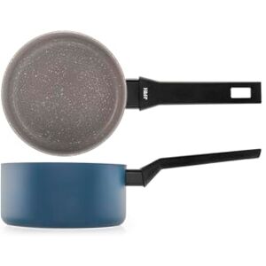 H&h Arctic Non-Stick Saucepan 16cm - Durable Aluminum, Teal Blue H&h Arctic Non-Stick Saucepan 16cm - Durable Aluminum, Teal Blue