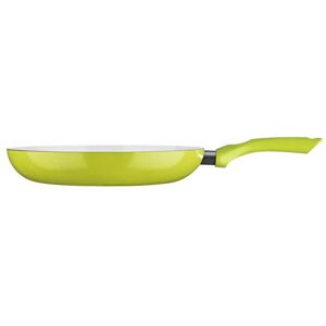 Premier Housewares Ecocook Ceramic Non Stick Frying Pan, Lime Green 30cm Premier Housewares Ecocook Ceramic Non Stick Frying Pan, Lime Green 30cm