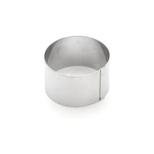 DE BUYER 3939.06 Stainless Steel Round Ring, 4 cm High DE BUYER 3939.06 Stainless Steel Round Ring, 4 cm High