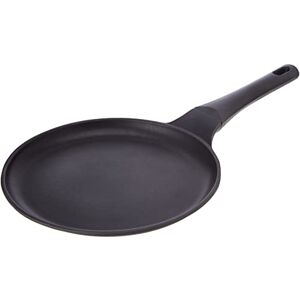 Zinel 4685 Die Cast Aluminium Non Stick Induction Base Crepe Pan 26cm , Black Zinel 4685 Die Cast Aluminium Non Stick Induction Base Crepe Pan 26cm , Black