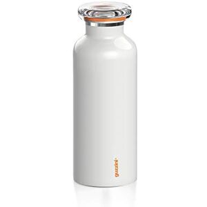 Guzzini Bottles, Polyester copolymer, Polypropylene, Stainless Steel, White, One Size Guzzini Bottles, Polyester copolymer, Polypropylene, Stainless Steel, White, One Size