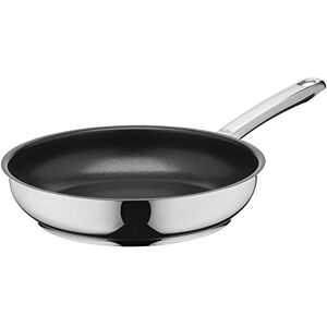 Silit Calabria Frying Pan Stainless Steel Coated Induction Handle, Triple an Non-Stick Coating, 24 cm Silit Calabria Frying Pan Stainless Steel Coated Induction Handle, Triple an Non-Stick Coating, 24 cm