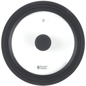 Russell Hobbs Universal Glass Lid for Pots – Fits 20, 22 and 24 cm Diameter Cookware, Soft-Touch Silicone Rim, Space-Saving, Steam Vent, Saucepans Russell Hobbs Universal Glass Lid for Pots – Fits 20, 22 and 24 cm Diameter Cookware, Soft-Touch Silicone Rim, Space-Saving, Steam Vent, Saucepans