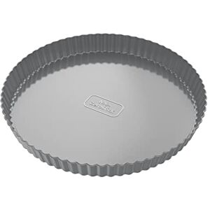 Ninja Foodi ZEROSTICK Pie, Tart & Flan Tin, 10-inch/25cm Pie Tin, Non-Stick, Long Lasting Heavy Duty Flan Tin, Made from Aluminised Steel, Grey, B30910EUUK Ninja Foodi ZEROSTICK Pie, Tart & Flan Tin, 10-inch/25cm Pie Tin, Non-Stick, Long Lasting Heavy Duty Flan Tin, Made from Aluminised Steel, Grey, B30910EUUK