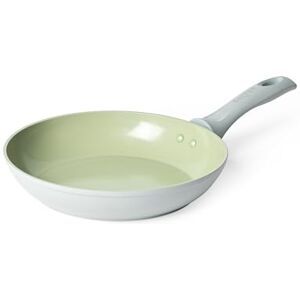 Salter Earth 24cm Frying Pan – Healthy Ceramic Non-Stick Coating, PFAS-Free Induction Cookware, Small Aluminium Egg Pancake Cooking Skillet, Easy Clean, PFOA/PTFE-Free, Stay Cool Handle, Green Salter Earth 24cm Frying Pan – Healthy Ceramic Non-Stick Coating, PFAS-Free Induction Cookware, Small Aluminium Egg Pancake Cooking Skillet, Easy Clean, PFOA/PTFE-Free, Stay Cool Handle, Green