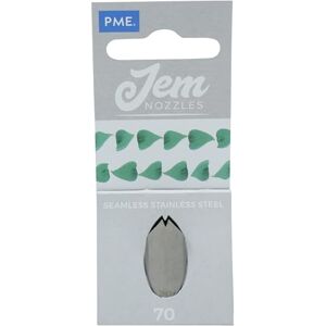 PME JEM Medium Leaf Piping Nozzle no. 70, Silver