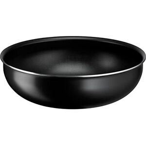Lagostina Ingenio Essential Plus Wok Wok Ø 28 cm, non-stick aluminum pan for gas and oven, with thermosignal cooking display, usable with removable handle Lagostina Ingenio Essential Plus Wok Wok Ø 28 cm, non-stick aluminum pan for gas and oven, with thermosignal cooking display, usable with removable handle