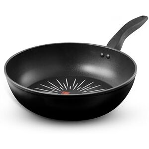 Tower T800306 SmartStart Forged 28cm Aluminium Wok with Easy Clean Aeroglide Non-Stick, 8X Stronger, Induction Compatible, Oven Safe, Long Lasting, PFOA Free, Black Tower T800306 SmartStart Forged 28cm Aluminium Wok with Easy Clean Aeroglide Non-Stick, 8X Stronger, Induction Compatible, Oven Safe, Long Lasting, PFOA Free, Black