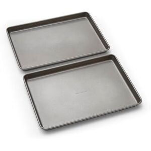 Morphy Richards Oven Tray Set, 13"x9" – Heavy Duty Carbon Steel Non-Stick Coating Oven, Dishwasher & Freezer Safe Ideal for Baking, Roasting & Grilling 849004 Morphy Richards Oven Tray Set, 13"x9" – Heavy Duty Carbon Steel Non-Stick Coating Oven, Dishwasher & Freezer Safe Ideal for Baking, Roasting & Grilling 849004