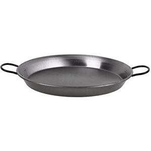 Cofan Special Polished Steel Paella Pan for Induction Traditional Induction Paella Pan Design with Two Hand, Grey, 5 x 35 cm Cofan Special Polished Steel Paella Pan for Induction Traditional Induction Paella Pan Design with Two Hand, Grey, 5 x 35 cm